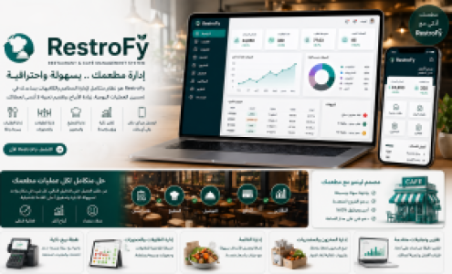 RestroFy - نظام إدارة المطاعم والمقاهي