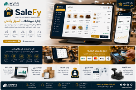 SaleFy - نظام نقاط البيع وإدارة التجزئة