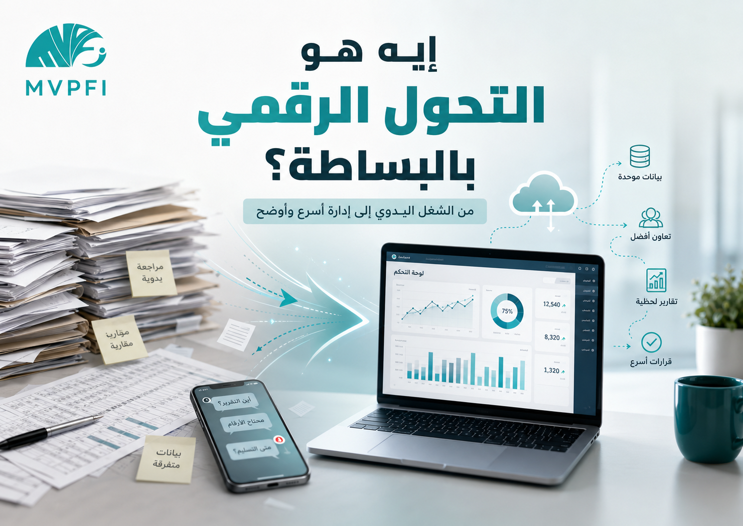 إيه هو التحول الرقمي بالبساطة؟