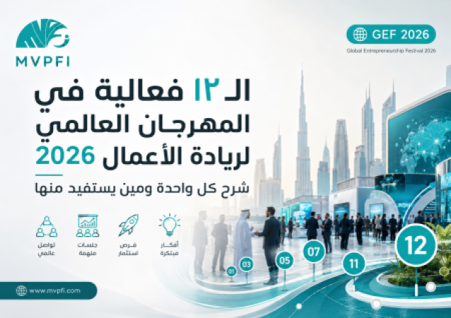 الـ ١٢ فعالية في GEF 2026 | شرح كل فعالية ومين يستفيد منها